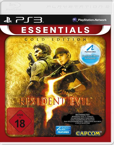 Resident Evil 5 Gold Edition PS3 Horrorspiel Capcom Essentials