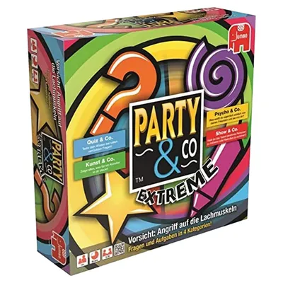 Jumbo Party & Co Extreme Partyspiel Quiz Kunst Psycho Show ab 14 Jahre