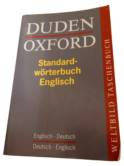 Duden Oxford Englisch Deutsch Wörterbuch Taschenbuch Weltbild Kinder