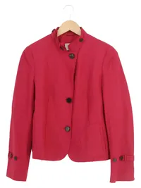 AKRIS Strickjacke Damen Gr. 38/M Rot Wolle Angora Elegant Luxuriös Business 1