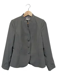 BONITA Blazer Damen Gr. 36/S Grau Elegant Business Jacke 1