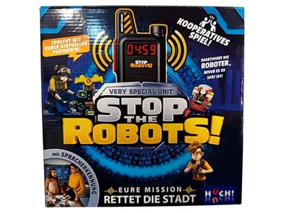 HUCH! Stop the Robots! Kooperatives Rätselspiel Spracherkennung NEU