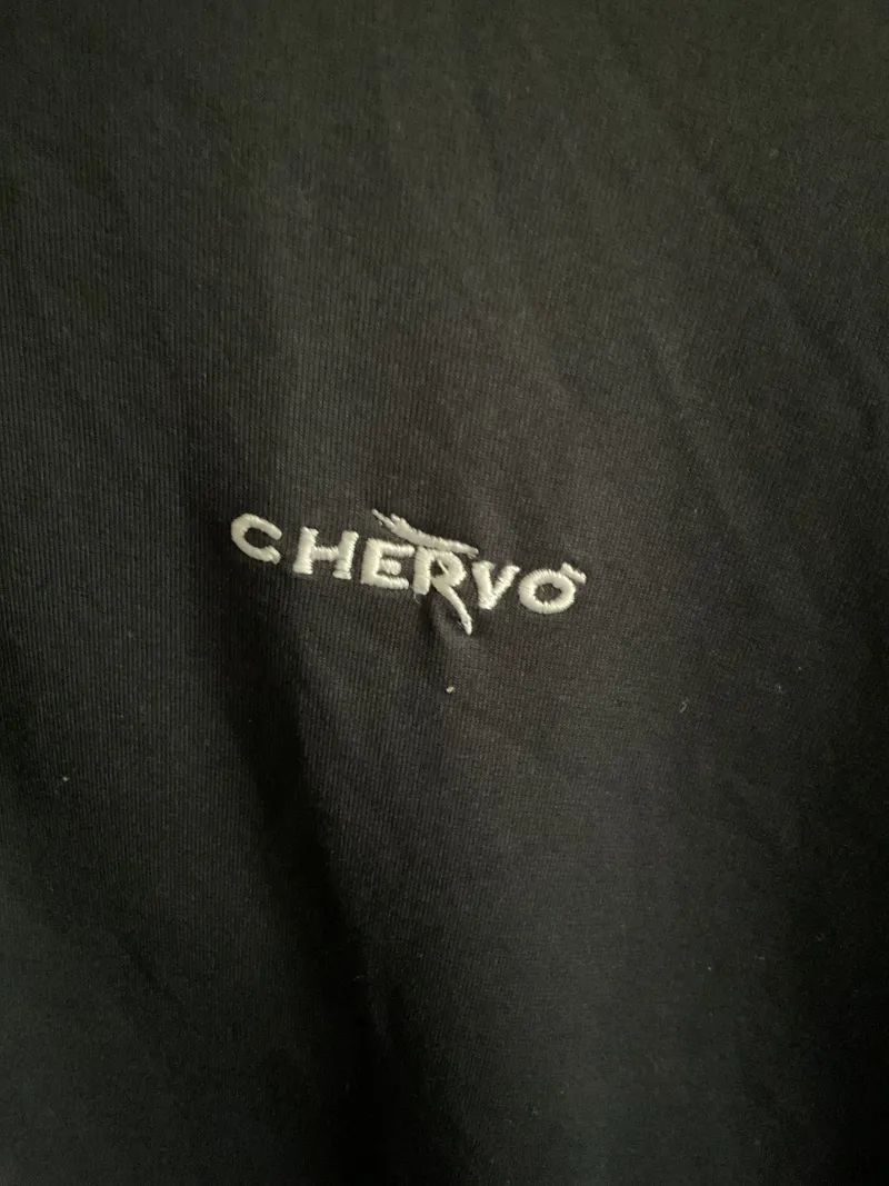 Chervò Poloshirt Herren Schwarz Gr. 50/L Sportlich Kurzarm 4