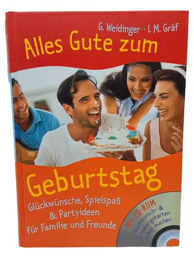 Alles Gute zum Geburtstag Geschenkbuch mit CD-ROM Partyideen Familie Freunde