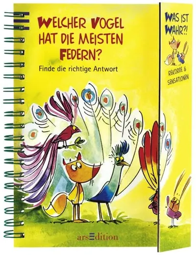 arsEdition Was ist was Tiere Rekorde Kindersachbuch Hardcover Deutsch
