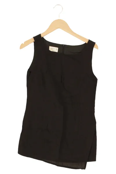 CARTOON Damen Etuikleid Gr. 34/XS Schwarz Business Elegant ärmellos