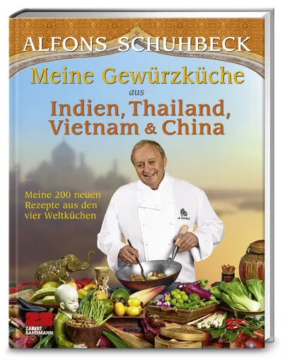 Alfons Schuhbeck Meine Gewürzküche Asien Kochbuch Hardcover 180 Rezepte