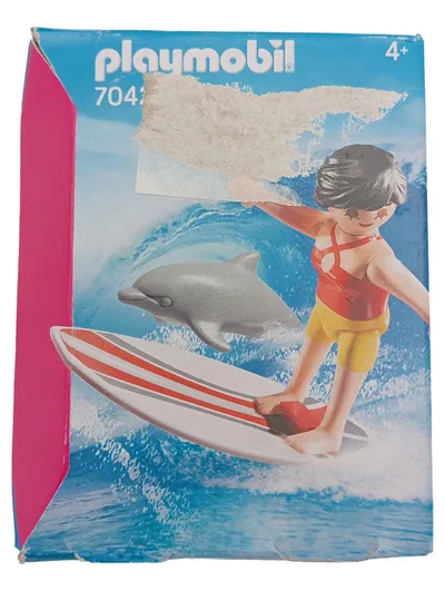 Playmobil 70423 Spielfiguren-Set Surfer mit Delfin Mehrfarbig Kinder