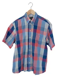 BABISTA Herren Freizeithemd 48/M Blau Kariert Kurzarm Baumwolle 1