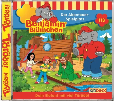 Benjamin Blümchen CD Folge 113 Der Abenteuer-Spielplatz Hörspiel