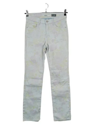 ANGELS Damen Jeans Tapered Fit W28/36/S Mehrfarbig Florales Muster cici
