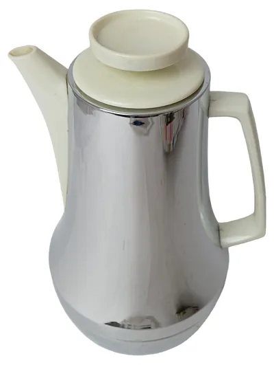 ALFI Isolierkanne Silber Thermoskanne Kaffeekanne Teekanne Aluminium Kunststoff