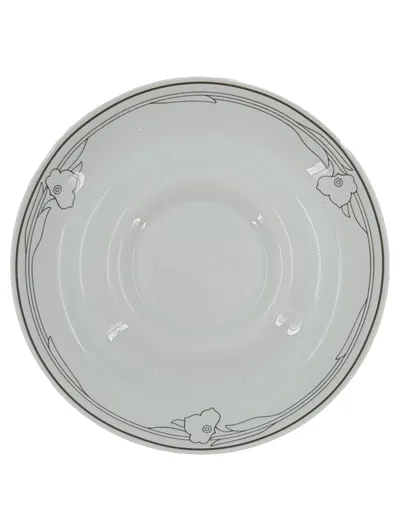 HUTSCHENREUTHER TAVOLA Kuchenteller Weiß Porzellan Blumen Ø 16.5 cm Klassisch