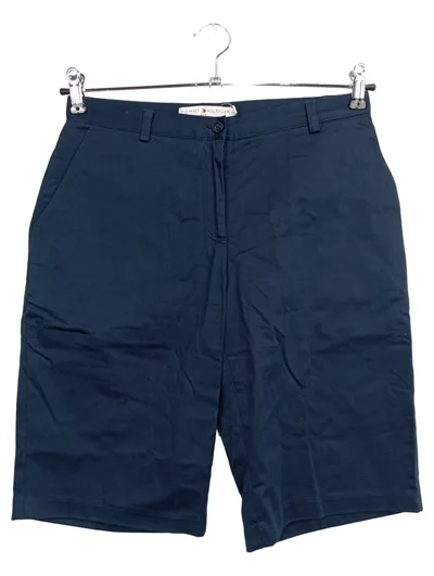 TOMMY HILFIGER Damen Golfshorts Gr. 38 M Blau Baumwolle Elasthan Sport
