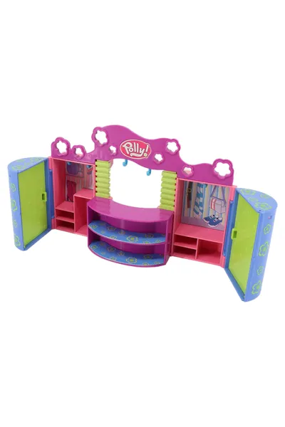 POLLY POCKET Puppenzubehör Kleiderschrank Ankleidezimmer Mehrfarbig Vintage