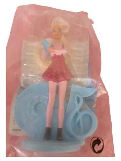McDonald's Happy Meal Figur Mädchen Puppenhaus Püppchen OVP Mehrfarbig