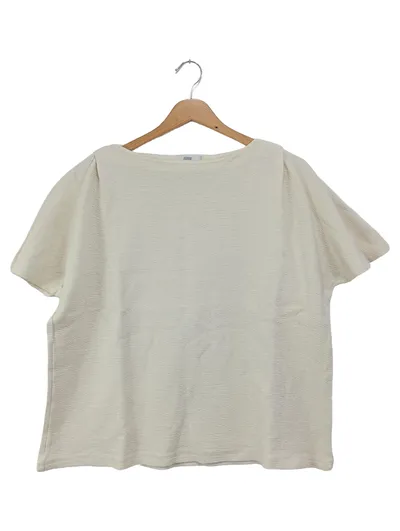 CLOSED Damen T-Shirt Gr. XXS/32 Weiß Casual Minimalistisch