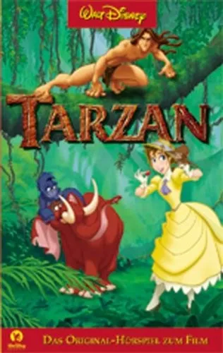 Tarzan MC Audiokassette Hörspiel Walt Disney Original