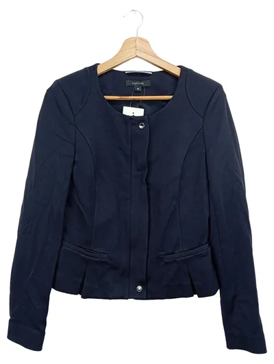 COMMA Damen Blazer Gr. 36/S Blau Elegant Business Klassisch