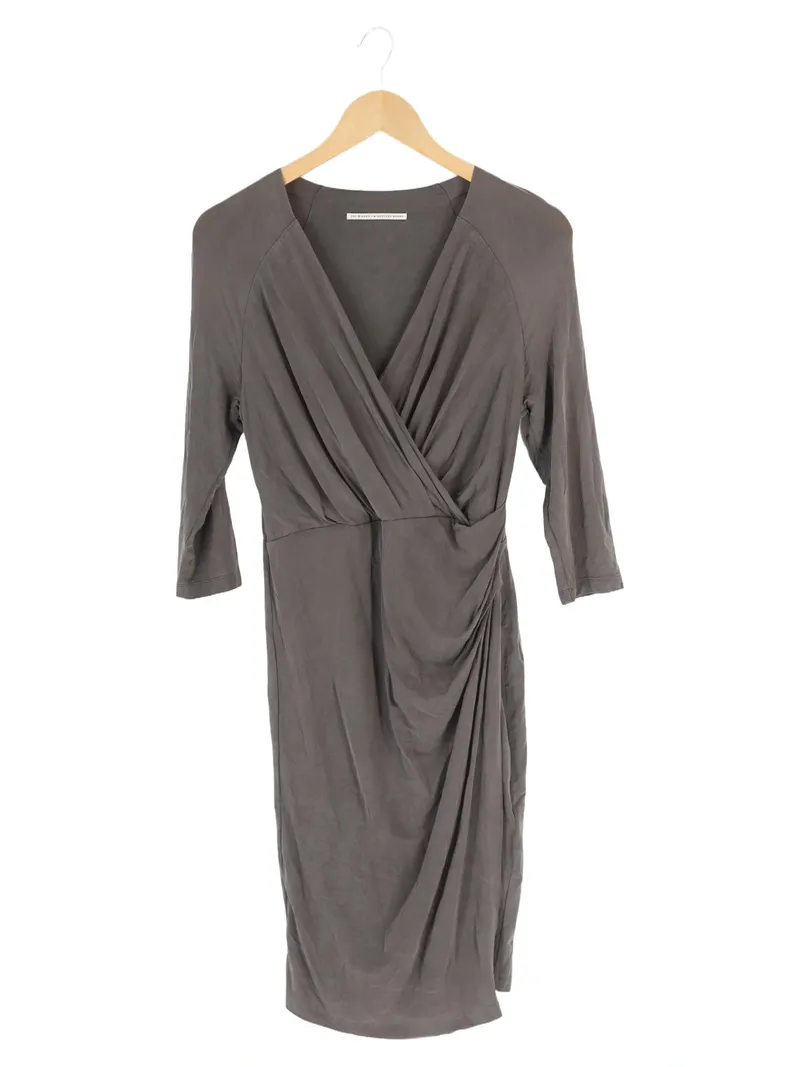 DAY BIRGER ET MIKKELSEN Damen Freizeitkleid Grau Gr. 38/M Elegant Minikleid 1
