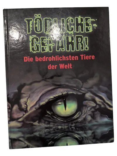 Horrorbuch Tiere Welt Gefährlichste Sachbuch Hardcover Giftige Schlangen