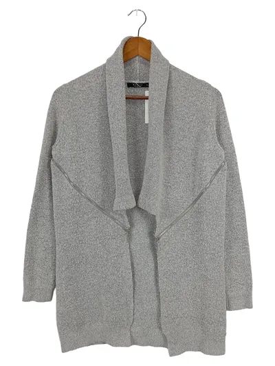MOHITO Damen Strickjacke Grau Gr. 34/XS Klassisch Elegant Reißverschluss