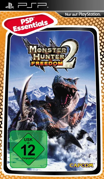 Capcom Monster Hunter Freedom 2 PSP Action Spiel Deutsch Essentials
