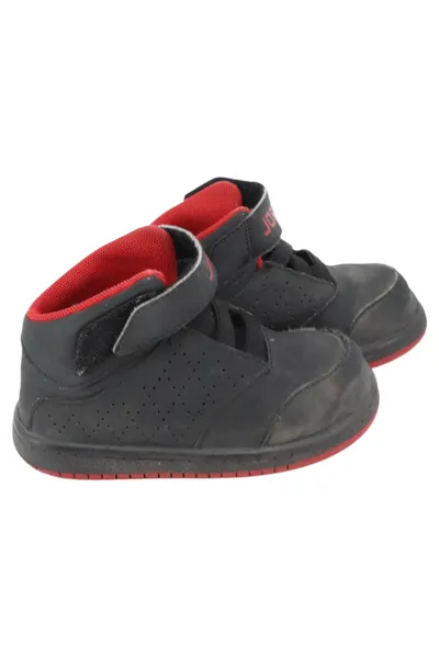 Nike Jordan 1 Mid Alt Sneaker High Kinder Gr. 25 Schwarz Synthetik