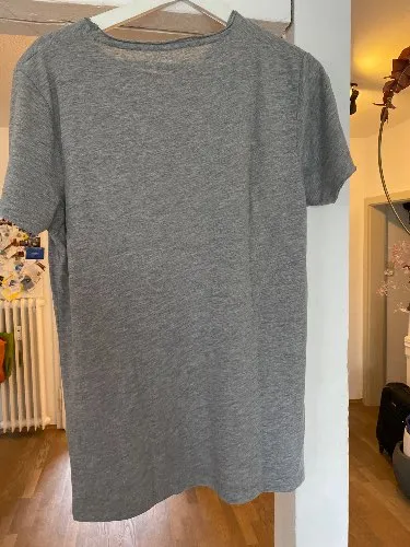 Jack & Jones Herren T-Shirt Gr. L Grau Florida Downtown Print Casual
