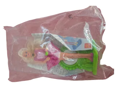 McDonald's Puppe Mädchen Pink Puppenhaus Püppchen Spielzeug Figur