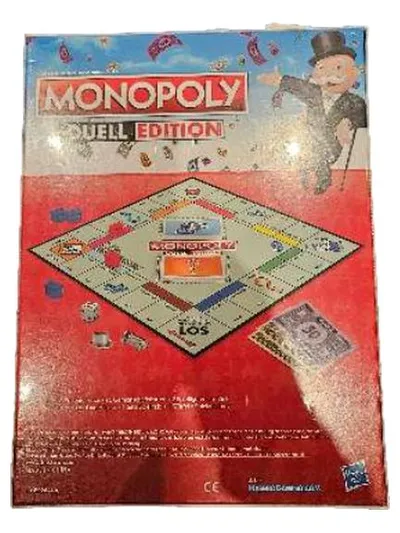 Monopoly Duell Edition Hasbro Gaming Brettspiel 2 Spieler ab 8 Jahre NEU