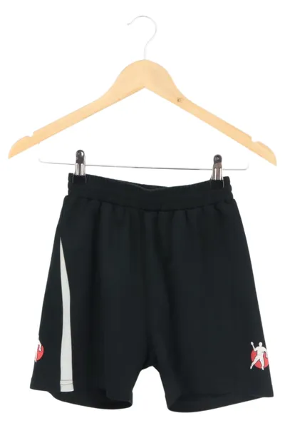 Kempa Kinder Sport Shorts Gr. 128 Schwarz Polyester Uni Logo