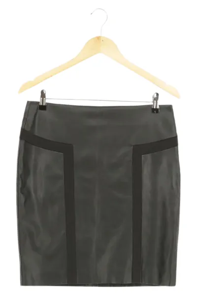PASSPORT Damen Bleistiftrock Gr. 38/M Schwarz Elegant Business Rock