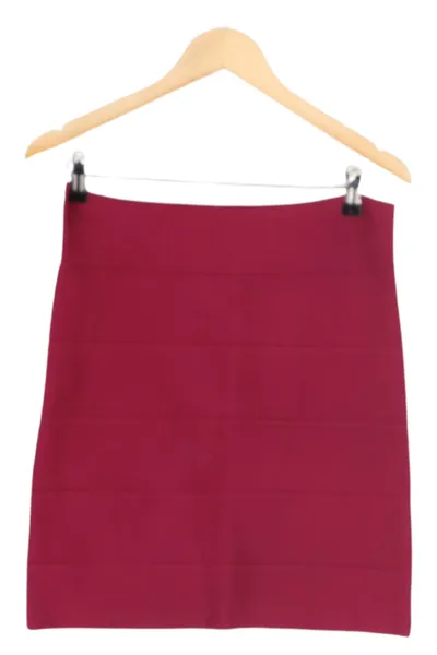 AMOR & PSYCHE Bleistiftrock Damen Gr. 38/M Rot Elegant Business