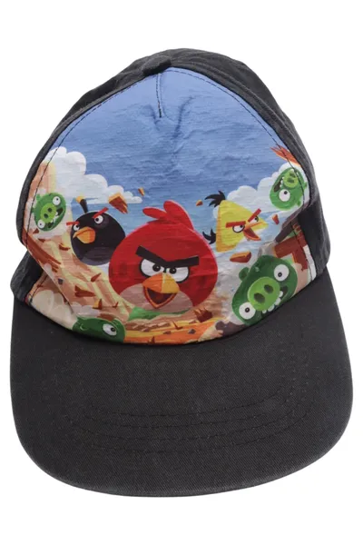 ANGRY BIRDS Cap Kinder UNI Mehrfarbig Streetwear Vogel Motiv Baumwolle