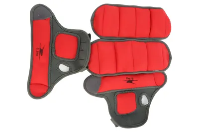 Markenlos Herren Sporthandschuhe Rot UNI Fitness Gewicht 0.5kg Training