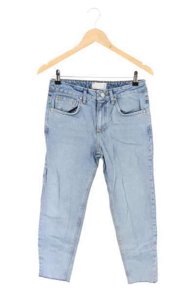 Asos Design Mom Jeans Damen 38/M Blau Casual Vintage Denim Hose