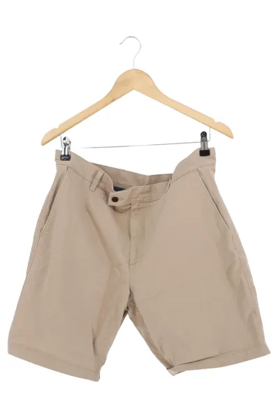Charles Tyrwhitt Herren Shorts Chino Beige W46 Casual Preppy Baumwolle