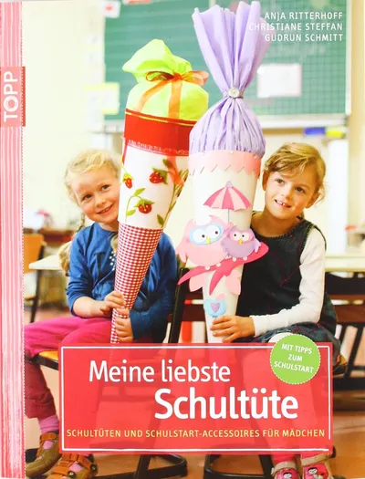 Bastelbuch Meine liebste Schultüte DIY Schulstart Mädchen Mehrfarbig Papier