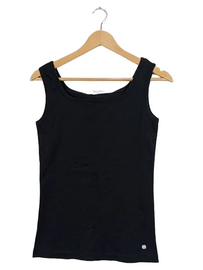 Street One Damen Top Tank Top Unterhemd Schwarz Gr. 38 M Basic