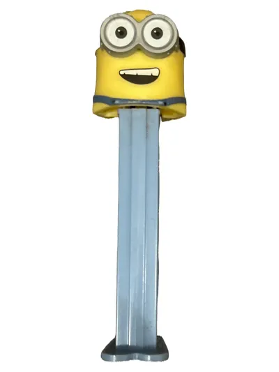 PEZ Spender Minion Figur Ich Einfach Unverbesserlich Sammlerstück Gelb