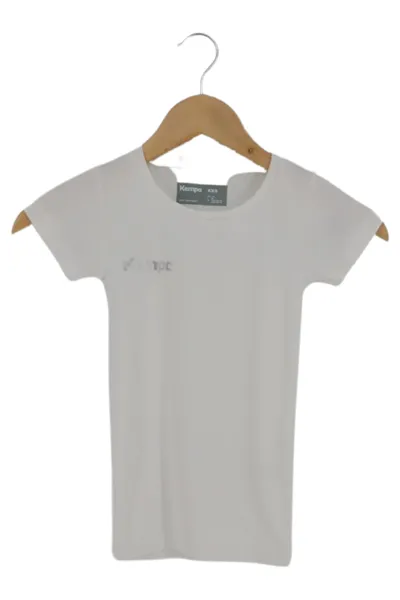 Kempa Kinder T-Shirt Gr. 128 Weiß Casual Sportlich Kurzarm