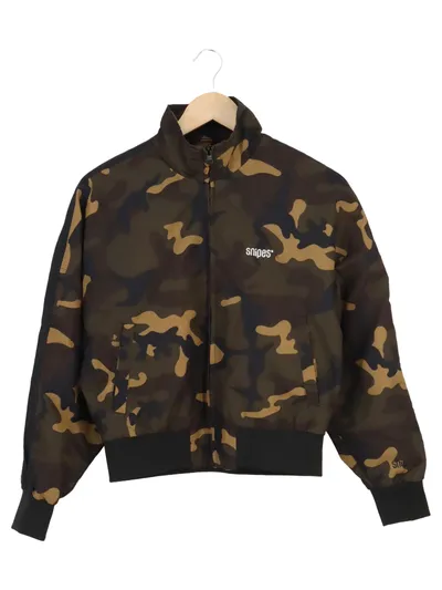 SNIPES Kinder Regenjacke Gr. 140 Camouflage Casual Sportlich Streetwear