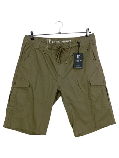 JP1880 Herren Cargo Shorts Oliv Relaxed Fit Gr. 52 W36 Bermuda