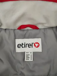 Étirel Skijacke Mädchen Gr. 152 Rot Winterjacke Kapuze Outdoor Sport Anorak 4