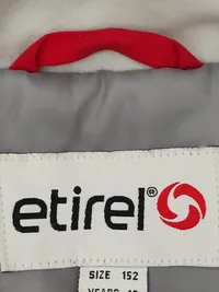 Étirel Skijacke Mädchen Gr. 152 Rot Winterjacke Kapuze Outdoor Sport Anorak 5