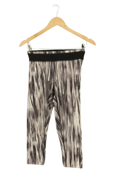 PUMA Damen Leggings XS 34 Mehrfarbig Grafisch Sportlich Fitness Hose
