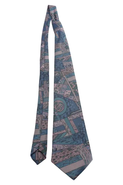 DERBY Krawatte Herren Mehrfarbig Grafisch Klassisch Vintage Business Binder