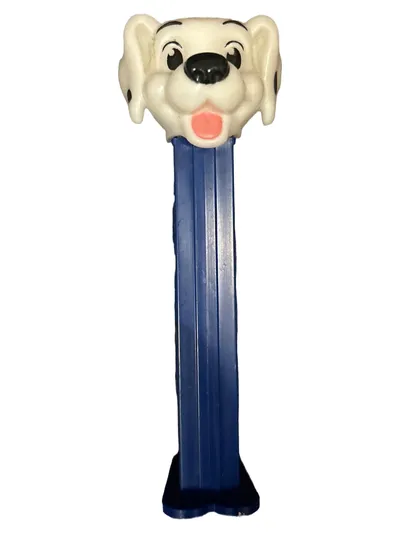 PEZ Spender 101 Dalmatiner Hund Figur Sammlerstück Blau 10 cm