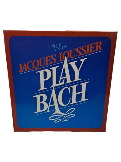 Decca Jacques Loussier Play Bach Vol. 1-5 Vinyl Box Set Klassik Jazz